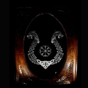 Mirror – Viking Dragons & Vegvisir