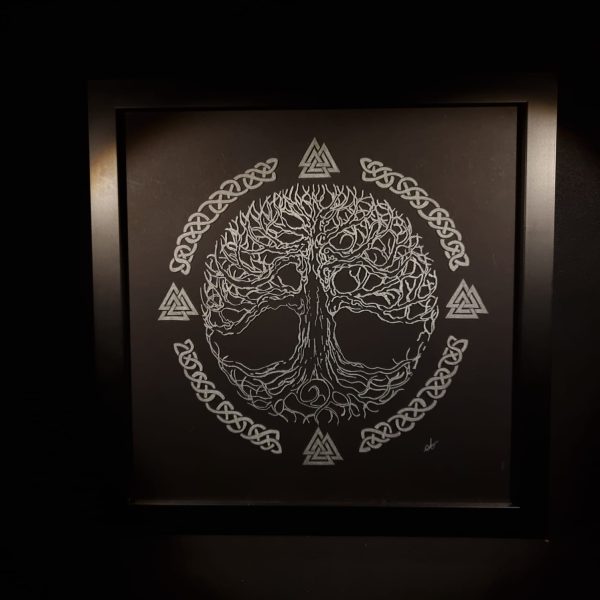 Picture Frame - Tree of Life - Valknut