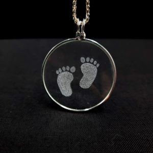 Medaillon Baby voetjes